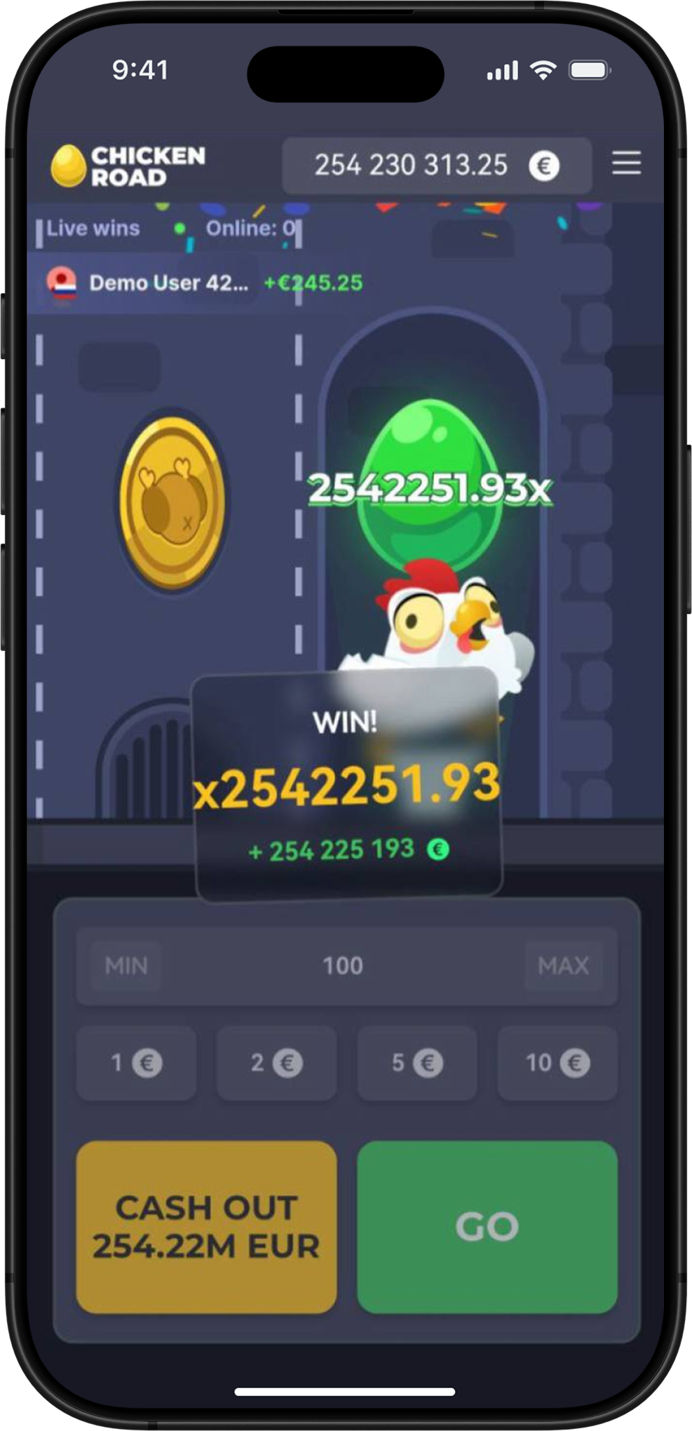 Core Mechanics and Rising Multipliers in the Astronaut Game